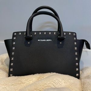 Michael Kors Studded Leather Bag